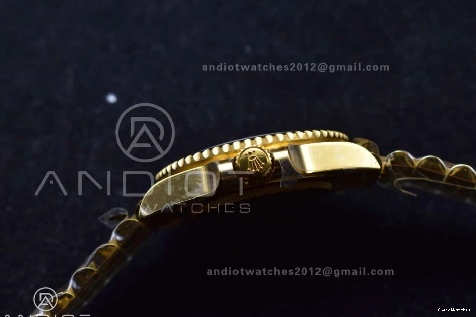 CHS Master Bracelet Black II Gain on GRNR Gold Weight 927 Jubilee 1:1 Best Edition Factory VR3285 GMT YG 126718 Dial NewStyle 0514